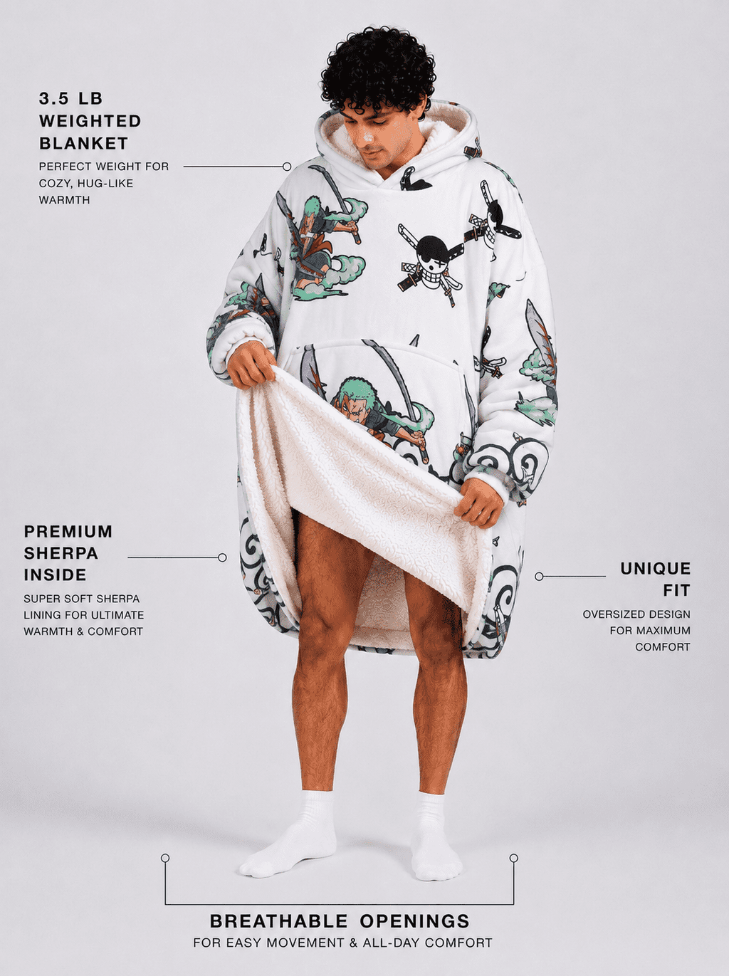 Zoro Blanket Hoodie