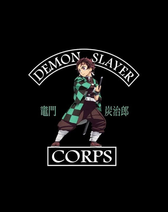 Demon Slayer Tanjiro Kamado Black Unisex Tee