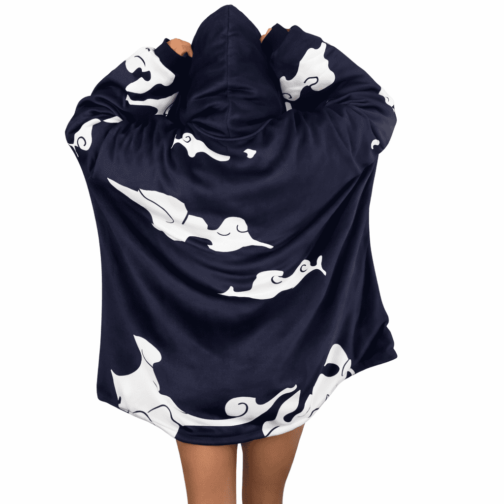 Luffy gear 5 Blanket Hoodie