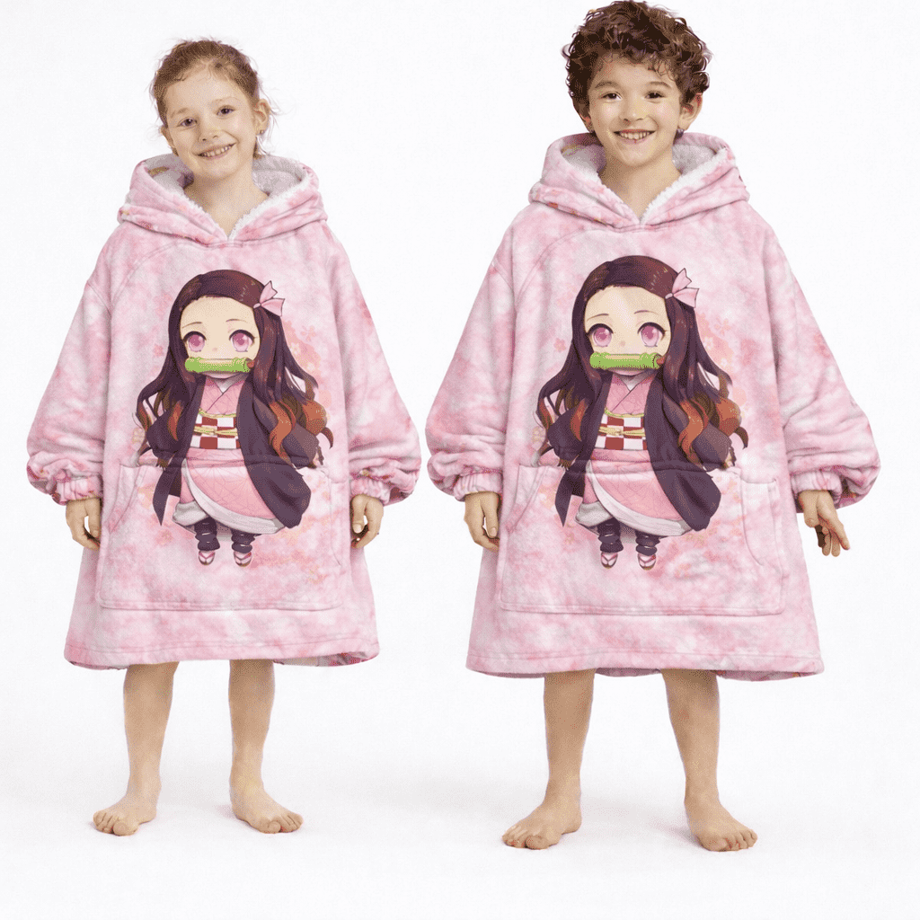 Nezuko Kamado Blanket Hoodie