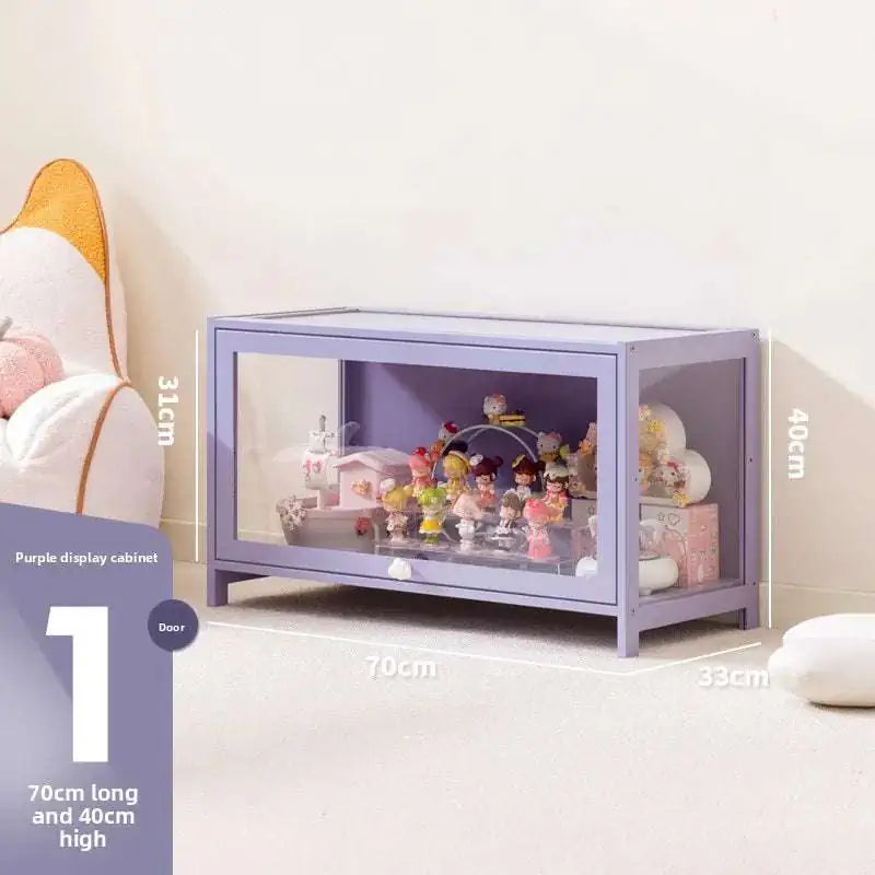 Blind box storage display stand model storage box dustproof building block doll figure display cabinet
